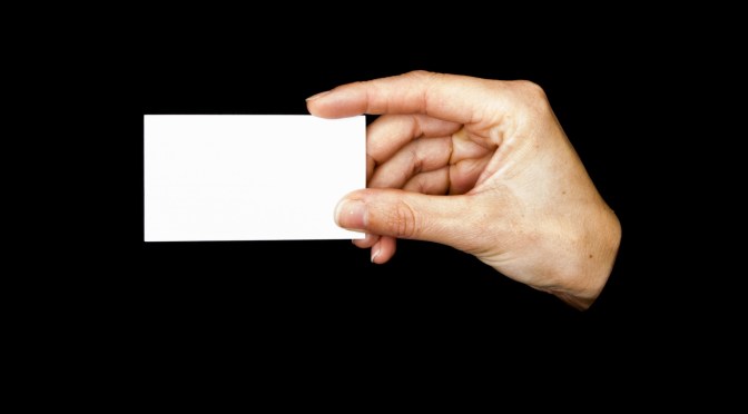 Business Card Healing