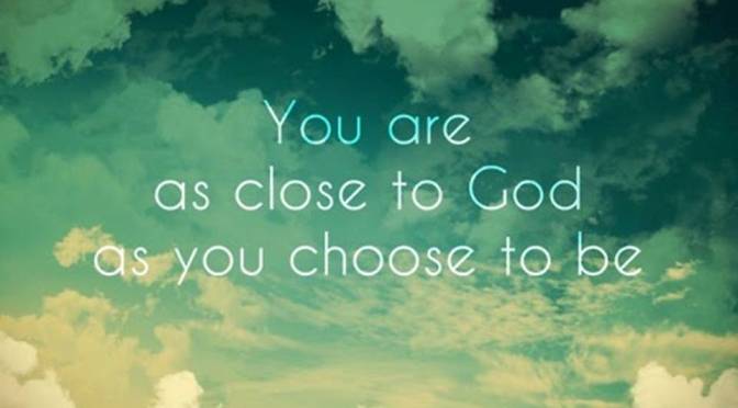 How to Draw Near to God