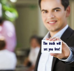 The truth will set you free